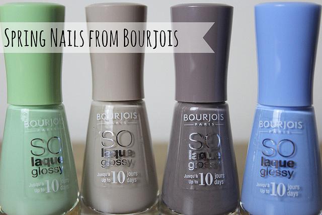 spring nails from bourjois