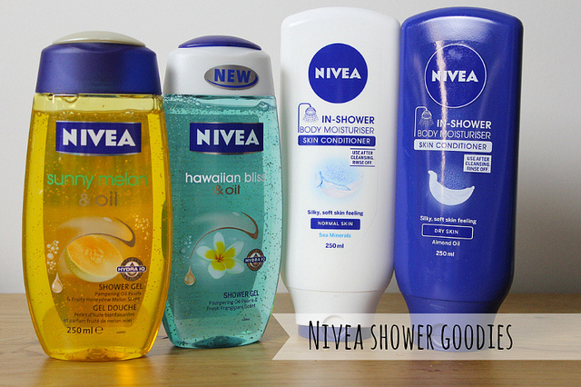 nivea shower