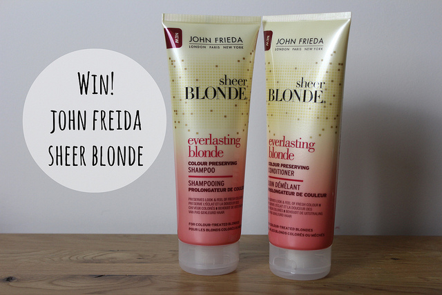 sheer blonde giveaway