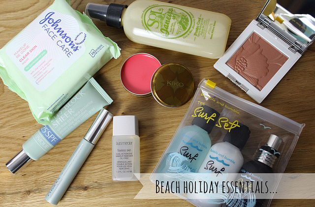 Holiday beach essentials