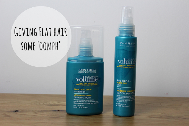 how to give flat hair volume