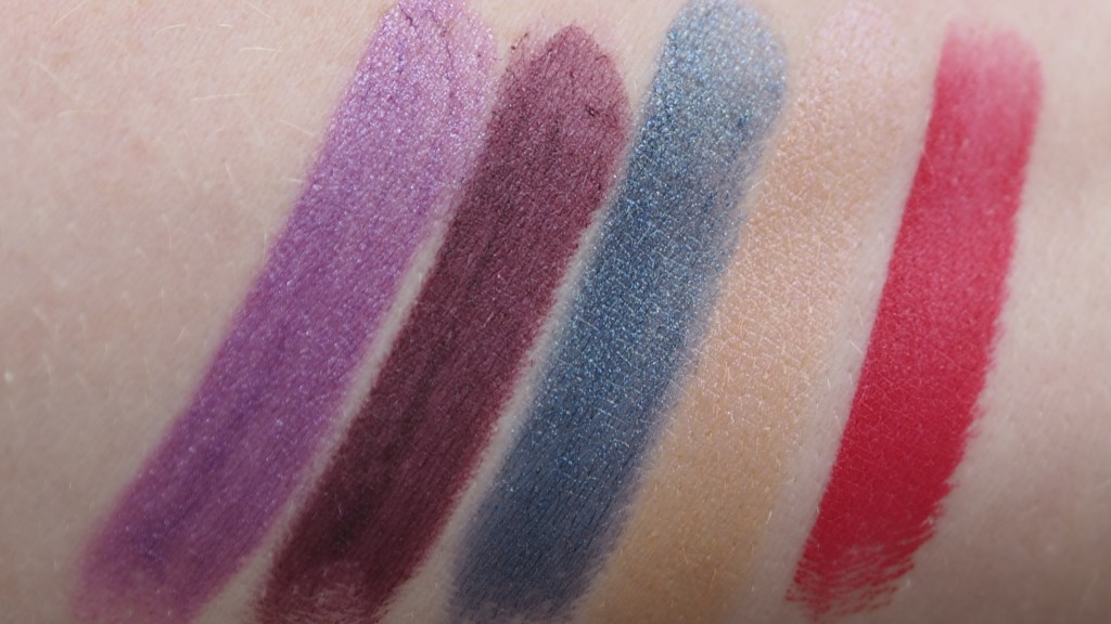 L-R: Mad Hatter, Mirana, Time, Alice, Iracebeth 