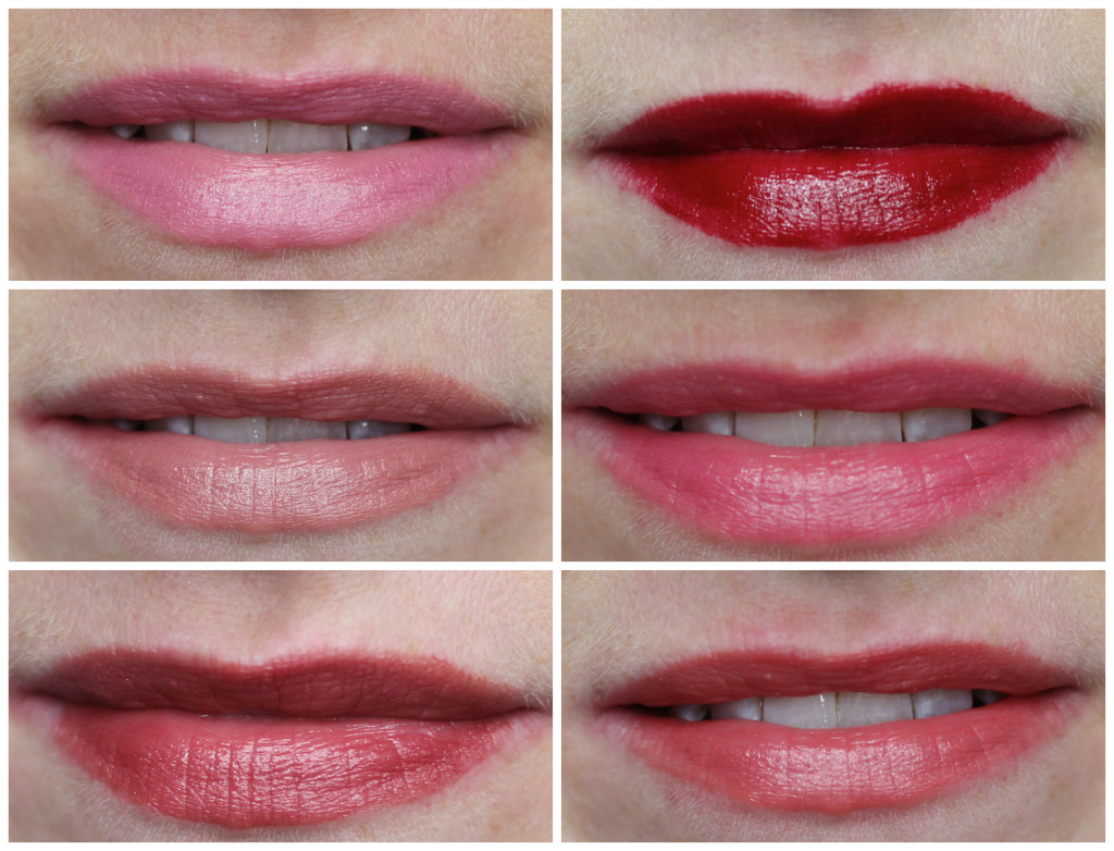 Burts Bees Lip Crayon Swatches