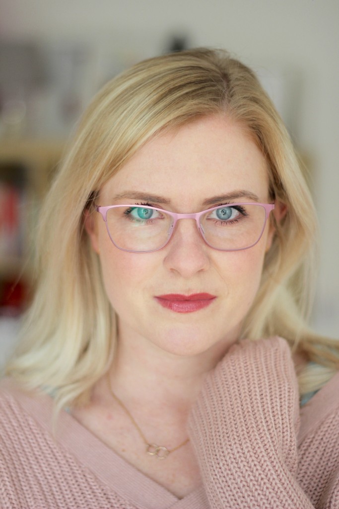 pink glasses