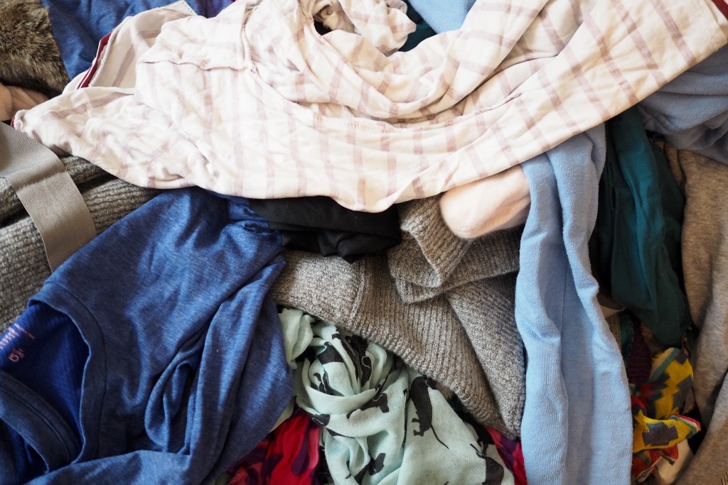 wardrobe clear out